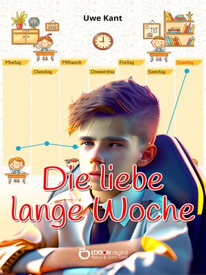 cover image of Die liebe lange Woche